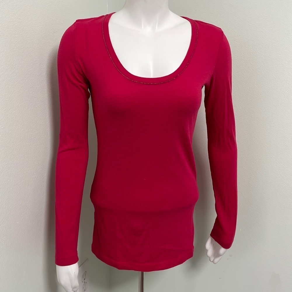 Victoria’s Secret Long Sleeve Red Pajama Top Lot
